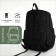 School backpack on lightning, 5 pockets, black color