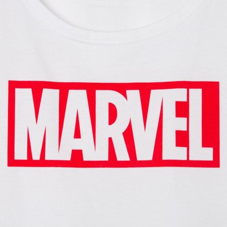 Shorted T -shirt "Marvel" Avengers, white color-5