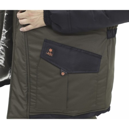 Costume "Winter Hill", Taslan, Size 54, Khaki Color/Black-10