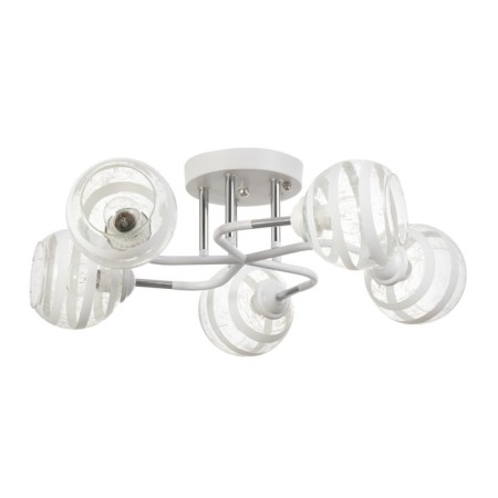 Ophelia chandelier 5he27 40W Belo-chromium 60x60x27 cm Bayerlux