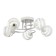 Ophelia chandelier 5he27 40W Belo-chromium 60x60x27 cm Bayerlux