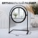 Bohemia desktop mirror, D mirror surface 14.5 cm, black color