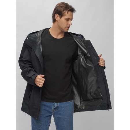 Male jacket-park, size 48, dark blue color-15