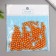 Beads for creativity plastic "Mandarin" set 200 pcs d = 0.6 cm