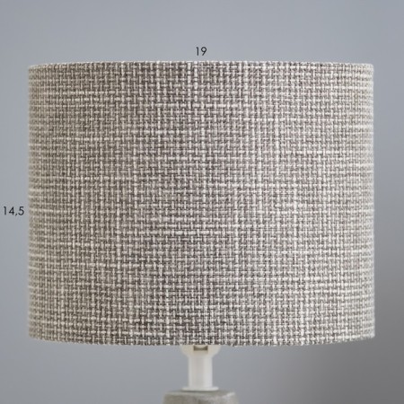Andendi table lamp E14 40W white-gray 15x15x25 cm Risalux-2