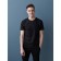 Male T -shirt, size 44, black color