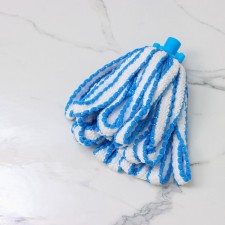Nozzle for a mop rope share, microfiber loops, 150 grams