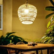 Ceiling Lamp from Rotan 