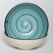 Set of bowls Elrington “Aerial Graduation. Mint breeze 