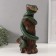 New Year's figure "Snake on the hemp" 33 x 14 x 15 cm.