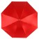 Mechanical “monoton” umbrella, satin, 4 additions, 8 spokes, r = 49 cm, red color