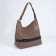 Load bag with lightning, external pocket, brown color