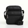 Male bag, 18*9.5*15.5 cm, lightning department, 3 n/pocket, reg. Rev., black