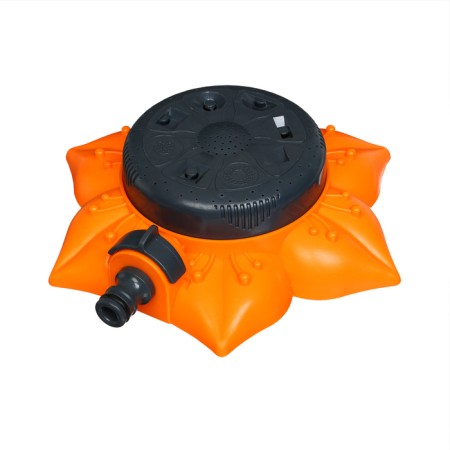 A multifunctional spray, 8 modes, under connector, plastic, “flower”, Greengo-9