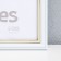 Photo frame plastic "Aron" 30x40 cm, white