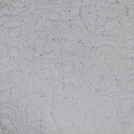 Silver Ples cover 160x200cm, Jacquard, Polyester 100%-1