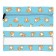 Penal is soft, 1 compartment, 95 x 200 mm, flat, pm-shp28 corgi, with an elastic band for a notebook,