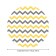 The tablecloth “Zigzag changes”, round, oxford, elastic band, size 140x140 cm, diameter 105-120 cm