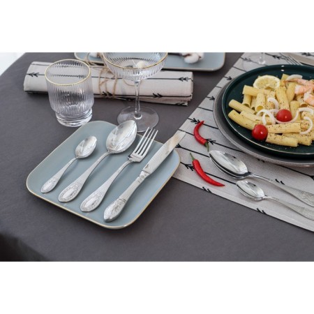Tablespoon "Berkeley", length 21 cm, thickness 3 mm, silver color-9
