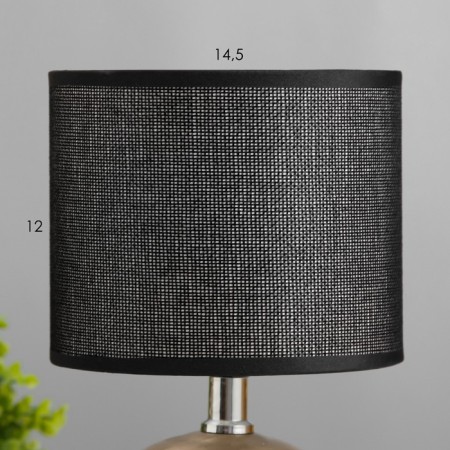 Table lamp "Balle" 1HE14 Black 15x15x26 cm Risalux-3
