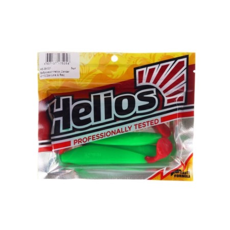 Vibro -high -high Helios Zander Lime & Red, 10.2 cm, 5 pcs. (HS-36-021)-1