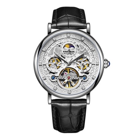 Mechanical, male watch, d-4.3 cm, waterproof watches