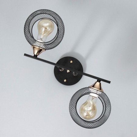 Estet chandelier 2he27 40W Black 36x36x23.5cm Bayerlux-4