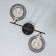 Estet chandelier 2he27 40W Black 36x36x23.5cm Bayerlux