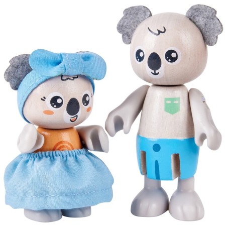 Игрушки фигурки животных «Семья коал», 4 предмета-2
