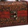 Casket wood chest with a “lush rose” handle 9.4x13.8x9.7 cm