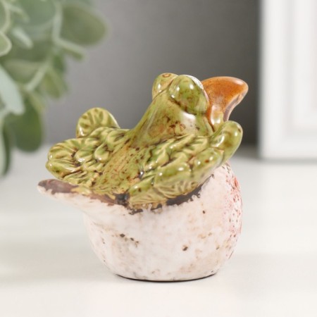 Souvenir Ceramics "Bird with open wings" 6.7x7.7x5.9 cm-2