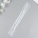 Wire for the manufacture of artificial colors "White" winding plastic 40 cm section 1.2 mm 10424