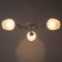 Eliyah chandelier 3he27 40W Belo-chromovy 47x47x18 cm Bayerlux