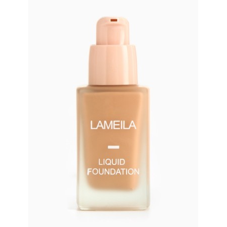 Medium -resistant tonal cream, waterproof, peach shade, 30 ml-1