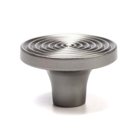 Handle button Cappio PK111, D = 38 mm, plastic, color graphite