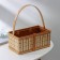 Basket for storage of the shade Nature, 24 × 14 × 10.5, bamboo