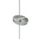 Lamp Bayerlux 2467/1wt E27 40W White 25x25x25-125 cm