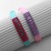 Bracelets "Demetrons" Silicone, Love+Friend, Mix color, 20 size