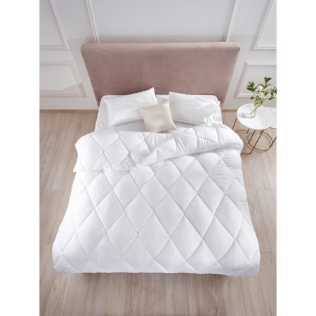 Blanket Guten Morgen Soft, size 172x205 cm, white color
