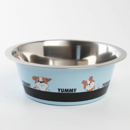 Миска металлическая для собаки Yammy, 1.6 л, 20.5х7 см-2