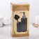 A dispenser for a detergent with a “minimum” brush, 400 ml, brown color