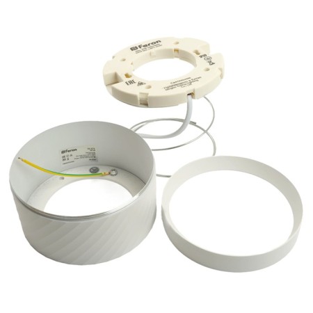 Ceiling light Feron HL371, IP20, GX70, 25 W, 115x115x70 mm, white color-7