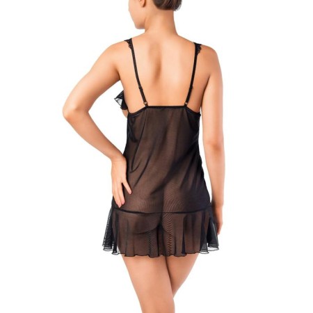 Combination with open breasts Erolata Lingerie Collection, Black Color, size 54-56-1