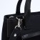 Olivi-tout bag on lightning, black color
