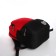 School backpack, 2 lightning departments, 3 pockets, black/red color