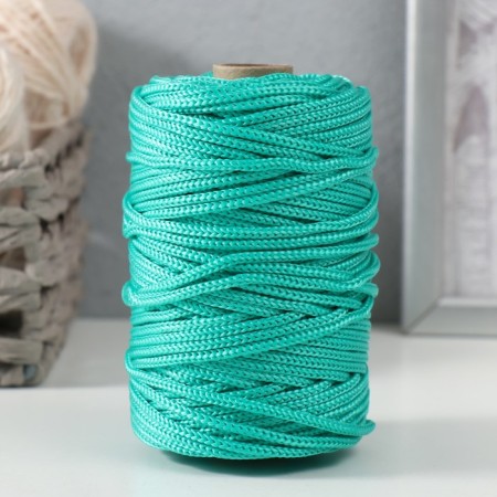 Knitted polypropylene cord without a core 3 mm /50 m (green)