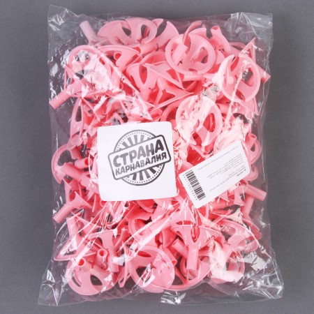 Holder-capture for balls, d = 5 mm, pink color, set of 100 pcs.-3