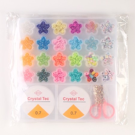 Set for creativity "Decoration from beads. Flowers"-11