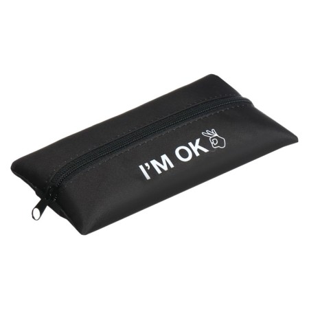 Penal is soft, 1 compartment, 95 x 200 mm, flat, PM-Shr28 I`m OK, with a notebook rubber band,-5