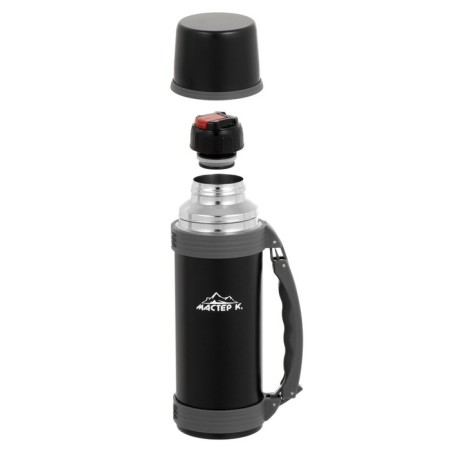 Thermos, 1.2 l, the Master K trail, with a circle, retains heat 24 hours